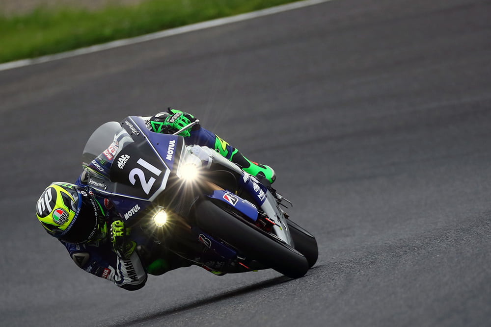 [Photos] [8H Suzuka] La pluie perturbe les essais du team Yamaha Factory