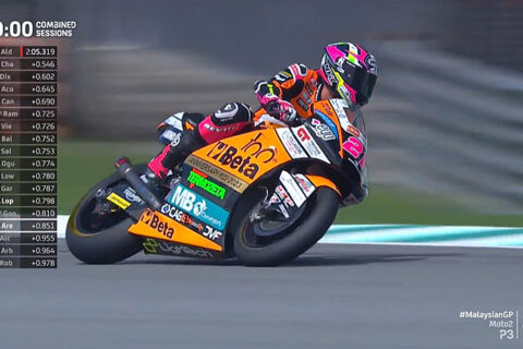 Moto2 Malaisie Sepang P3 : Fermin Aldeguer leur met les nerfs !