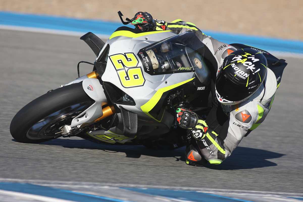 Superbike, essais de Jerez : Iannone satisfait