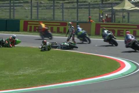 Supersport : Chaos total à Imola