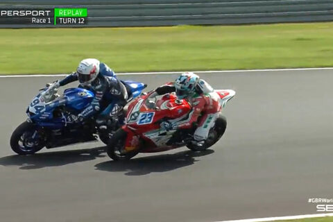 WSBK Supersport Donington Course 1 : Nicolò Bulega intouchable, Valentin Debise impeccable...