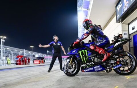 MotoGP Qatar J2, Fabio Quartararo (Yamaha/Q14 S8) : "avec un bon départ et un bon premier tour je pense qu'on peut se battre pour le podium dimanche"