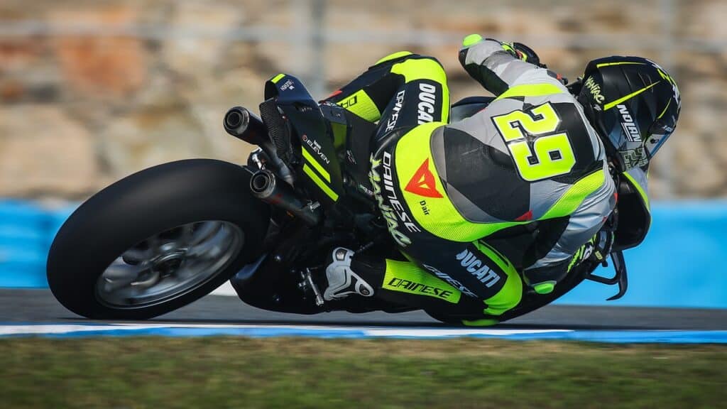 SBK | Test de Jerez : Iannone, « Bon rythme de course, je suis assez content »