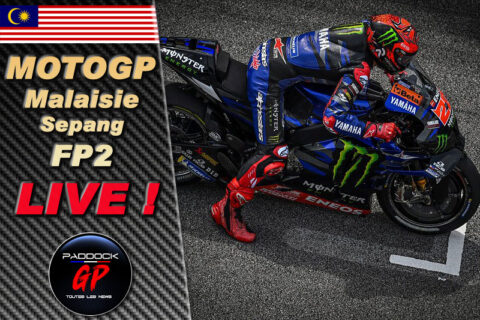 MotoGP Malaisie Sepang FP2 LIVE : Les Yamaha sont bien là !