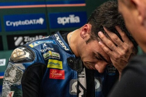 MotoGP, Enea Bastianini est inquiet pour Miguel Oliveira : "si vous vous cassez l'omoplate, la récupération est très lente"